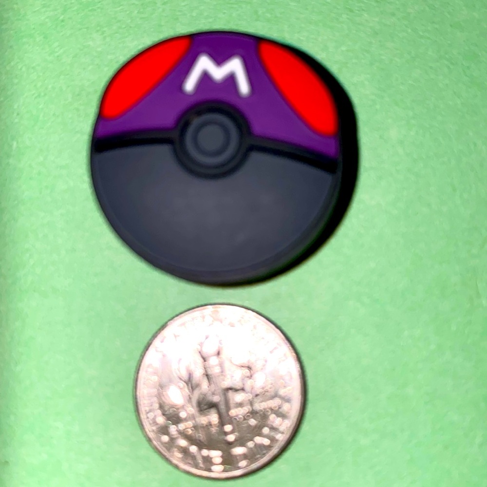 (10 for $15) Pokémon Pokemon Masterball Crocs Shoe Charms